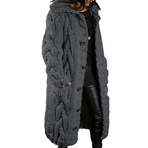 Women's cardigan plus size sweater coat sweater cardigan - ROUTINE FASHION